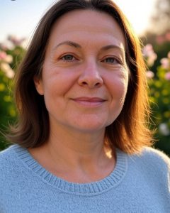 Frau in den Wechseljahren